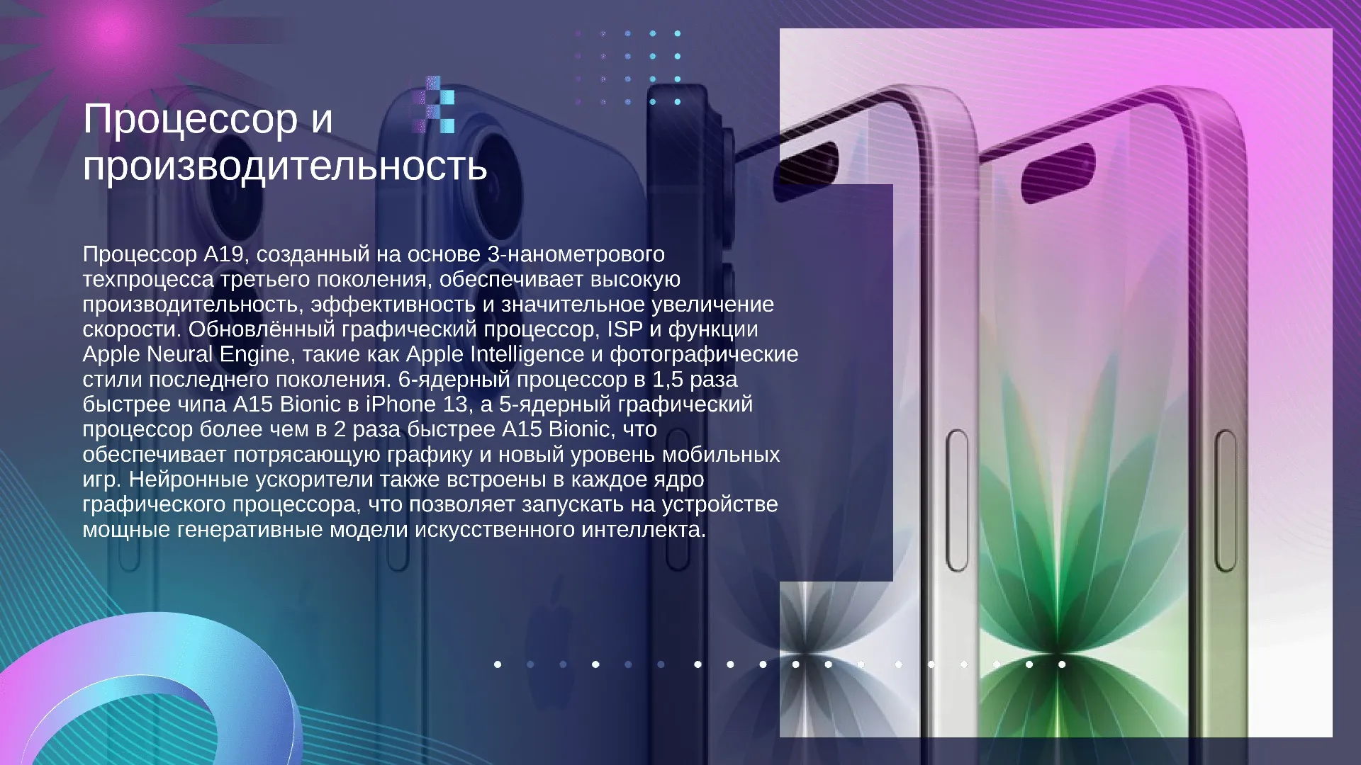 Процессор и производительность - слайд для презентации на тему 