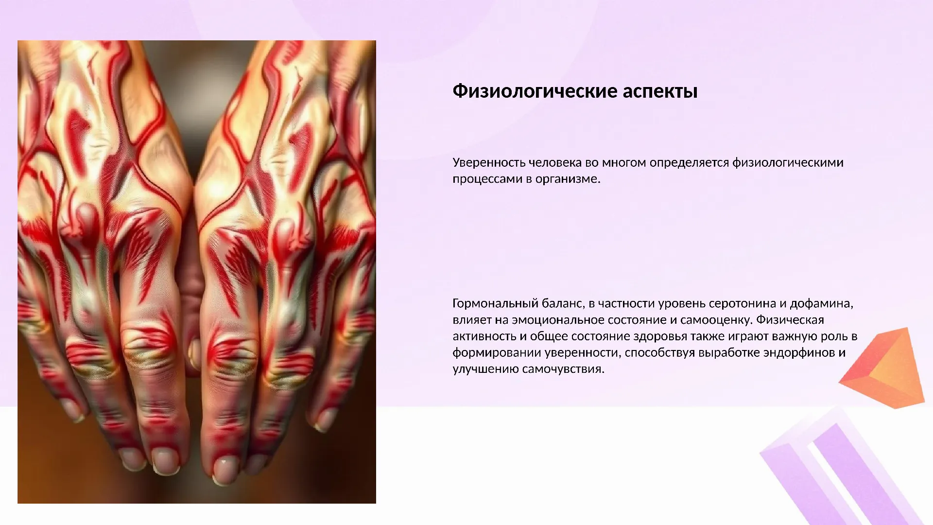 Физиологические аспекты - слайд для презентации на тему 