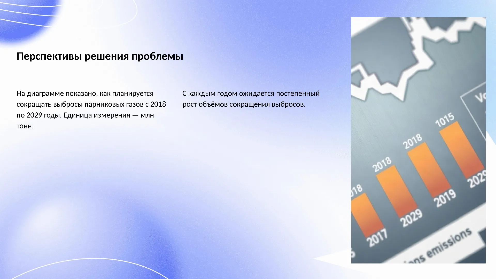 Перспективы решения проблемы - слайд для презентации на тему 