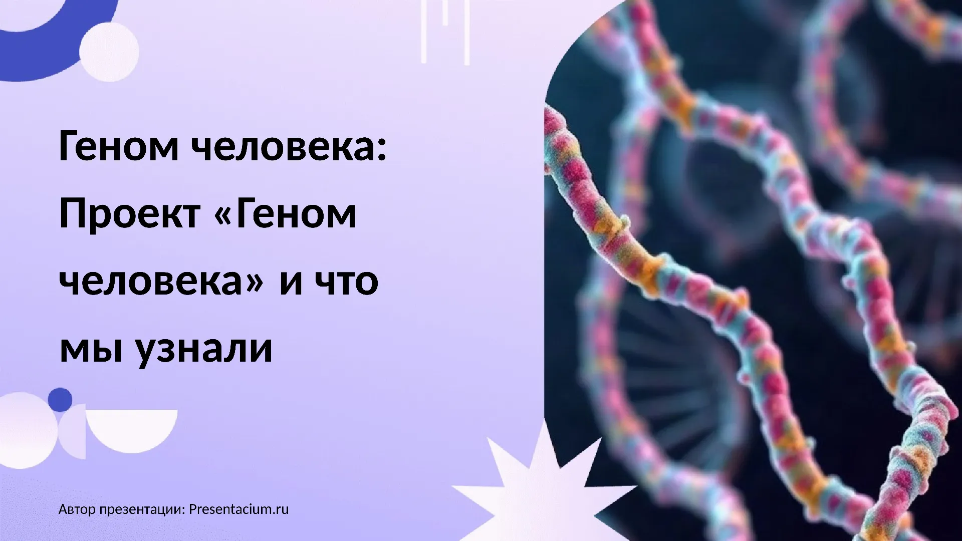 Геном человека: Проект «Геном человека» и что мы узнали.
