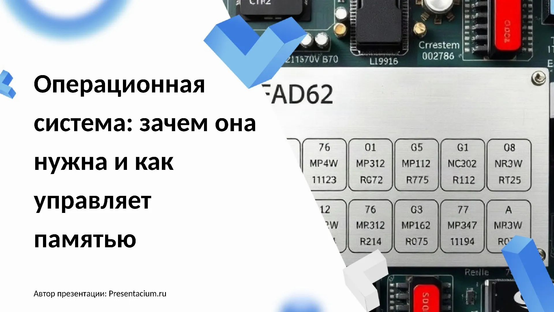 Операционная система: Зачем она нужна и как управляет памятью.