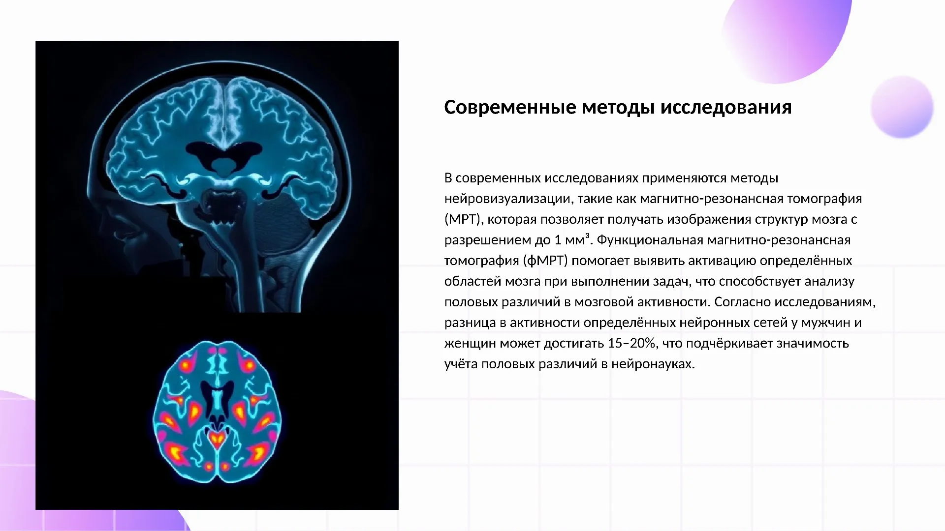 Современные методы исследования - слайд для презентации на тему 