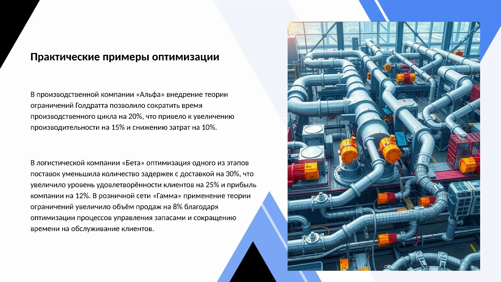 Практические примеры оптимизации - слайд для презентации на тему 