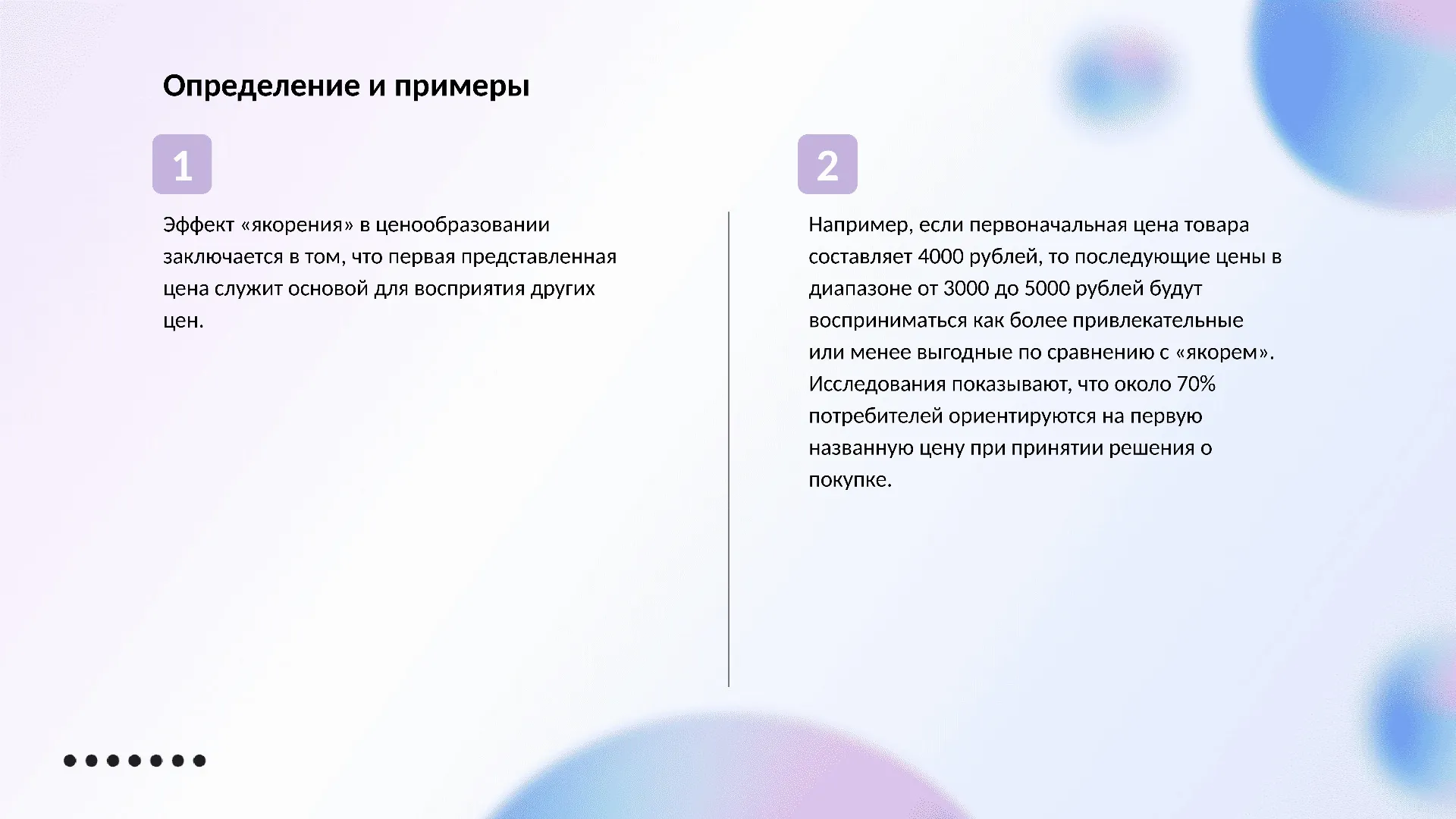 Определение и примеры - слайд для презентации на тему 