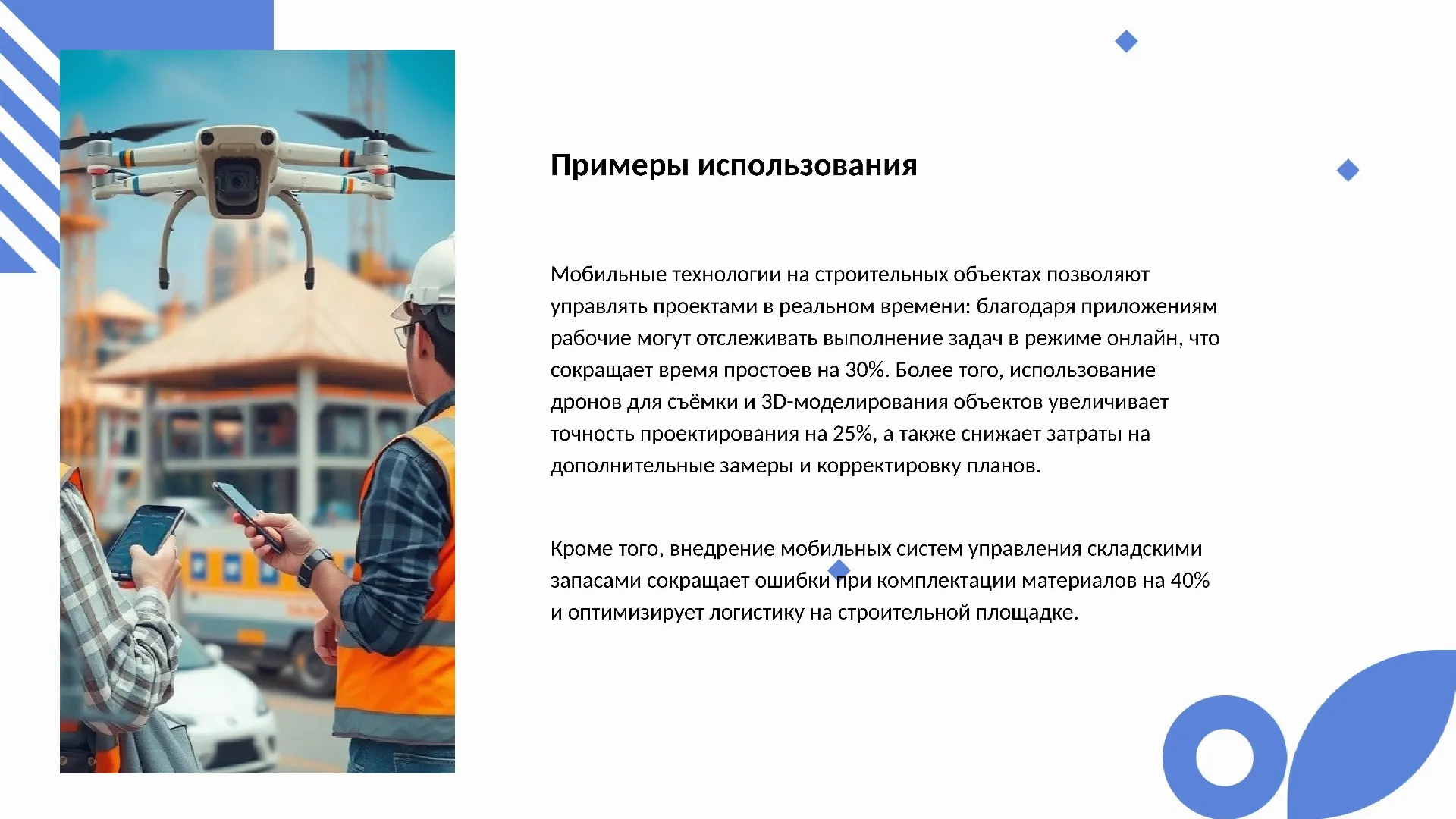 Примеры использования - слайд для презентации на тему 