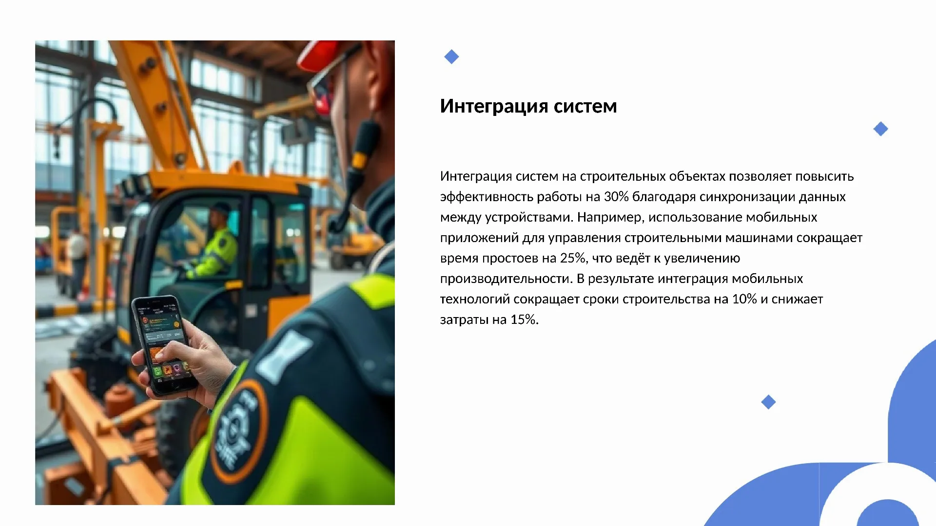 Интеграция систем - слайд для презентации на тему 