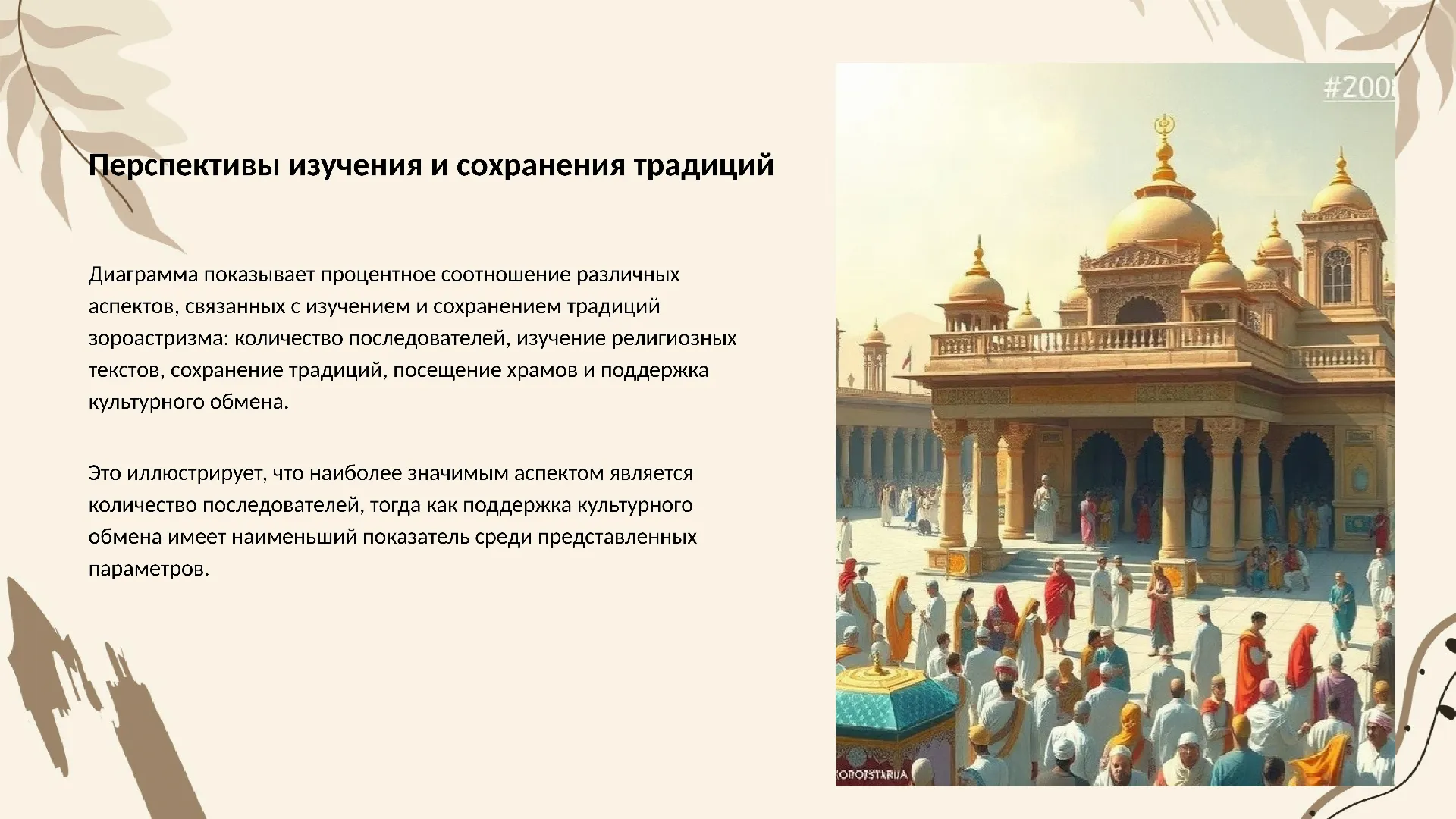 Перспективы изучения и сохранения традиций - слайд для презентации на тему 