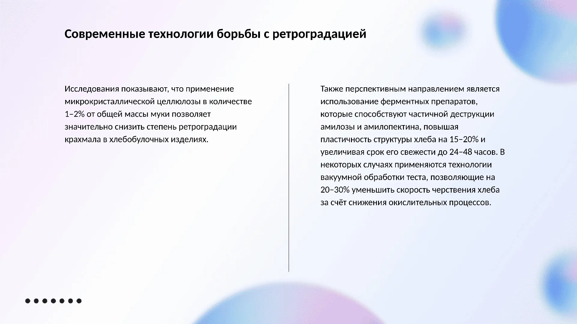 Современные технологии борьбы с ретроградацией - слайд для презентации на тему 