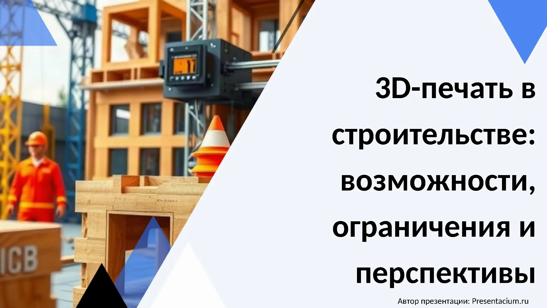 3D-печать в строительстве: возможности, ограничения и перспективы